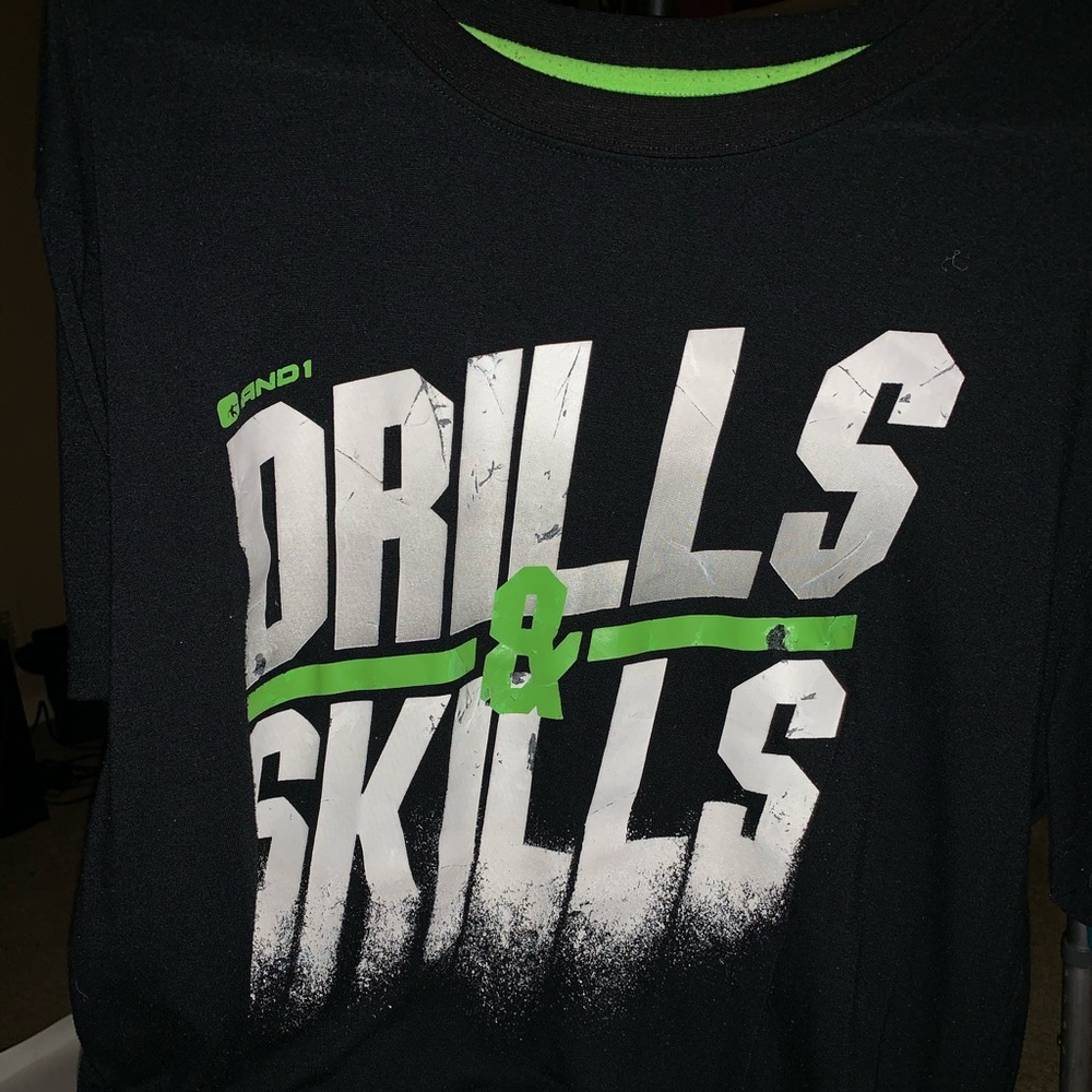 And1 Drills and Skills XL Men’s Shirt Vintage